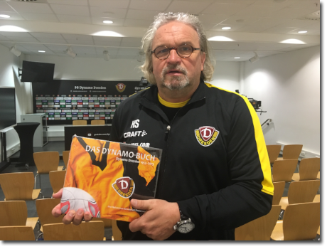 Heiko Scholz mit Dynamo Buch